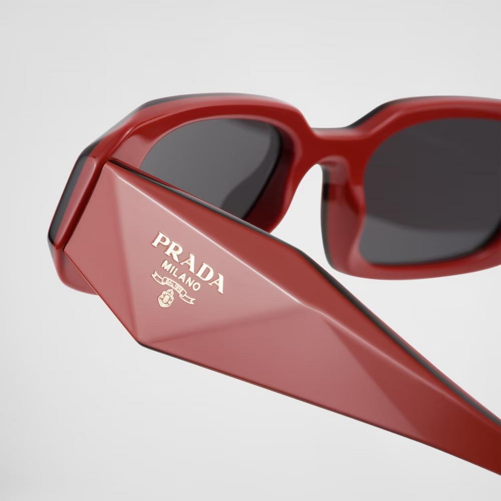 Kính Prada Prada Symbole Sunglasses Nữ Đỏ