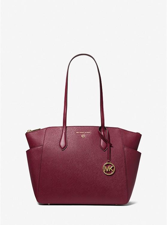 Túi Michael Kors Marilyn Medium Saffiano Leather Tote Bag Nữ Hồng