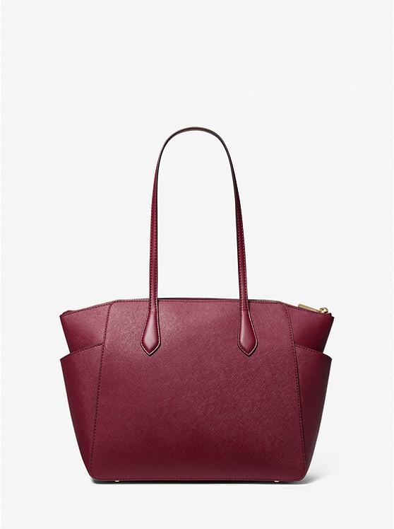 Túi Michael Kors Marilyn Medium Saffiano Leather Tote Bag Nữ Hồng