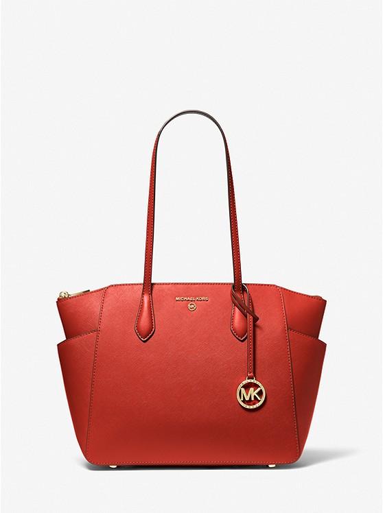 Túi Michael Kors Marilyn Medium Saffiano Leather Tote Bag Nữ Đỏ