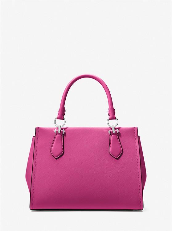 Túi Michael Kors Marilyn Medium Saffiano Leather Satchel Nữ Hồng