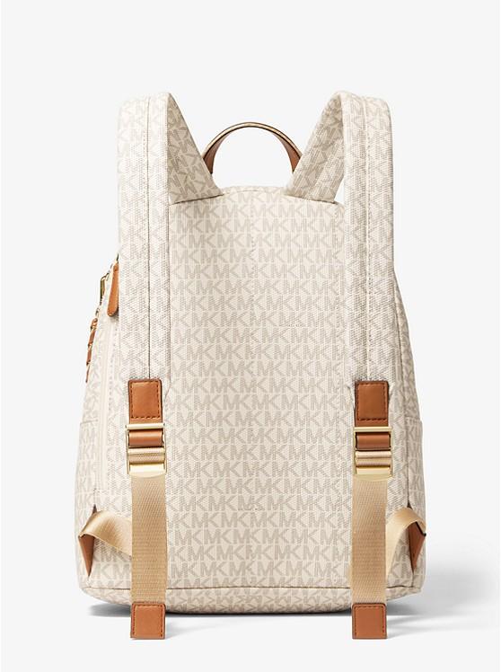 Túi Michael Kors Slater Medium Logo Backpack Nữ Trắng