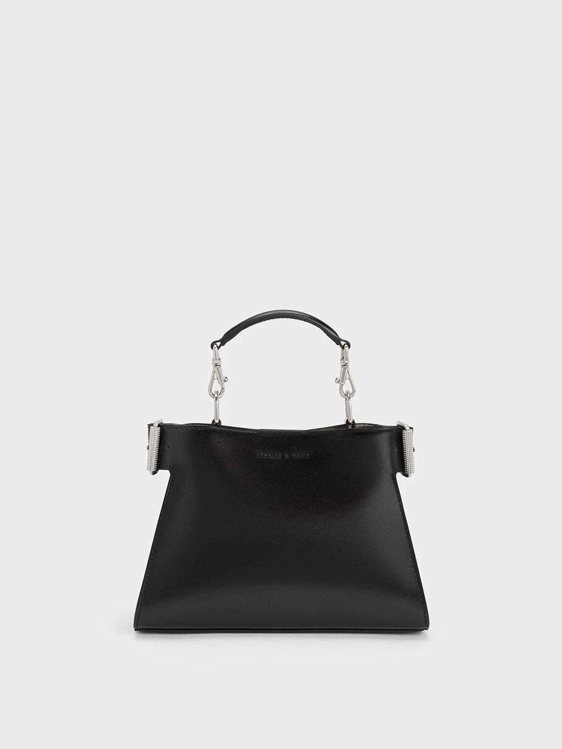 Túi Charles & Keith Mini Lexie Nữ Đen