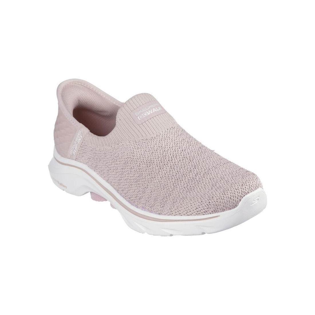 Giày Skechers Slip-Ins: Go Walk 7 - Springtime Nữ Hồng