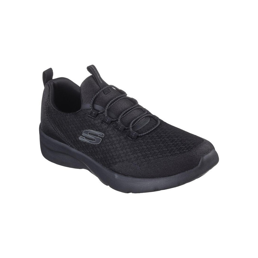 Giày Skechers Dynamight 2.0 - Real Smooth Nữ Đen