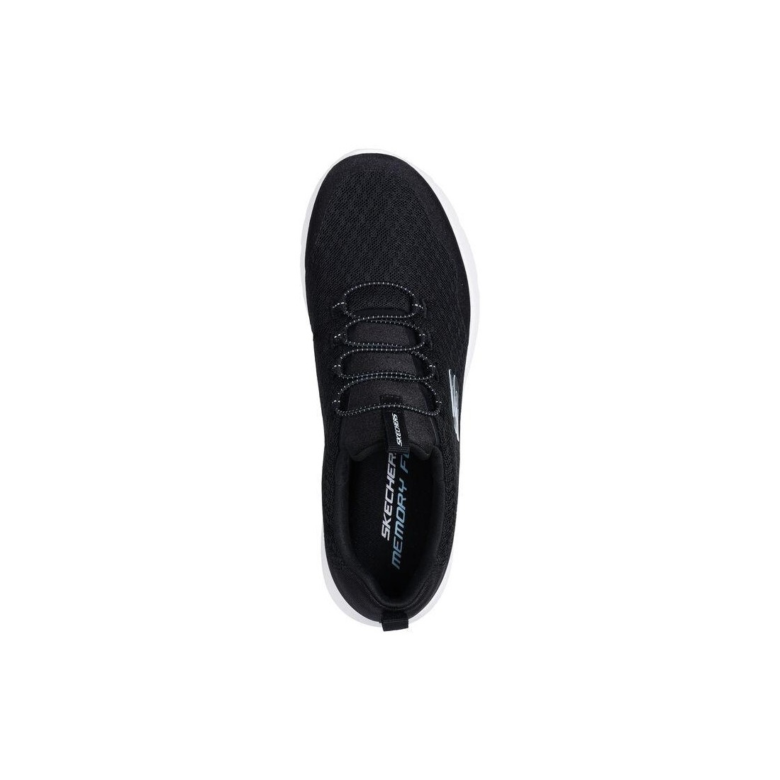 Giày Skechers Dynamight 2.0 - Real Smooth Nữ Đen Trắng