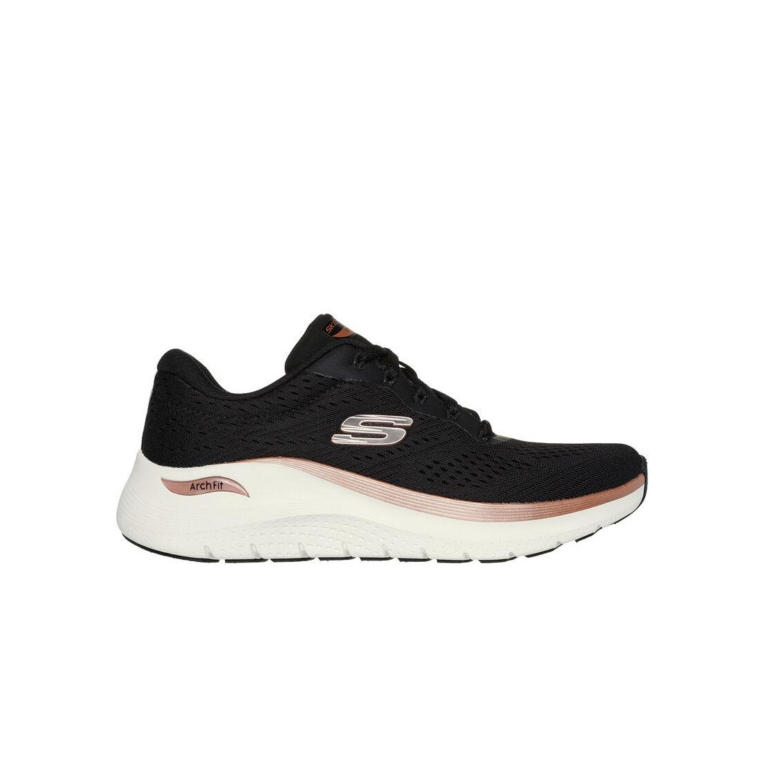 Giày Skechers Arch Fit 2.0 - Glow The Distance Nữ Đen