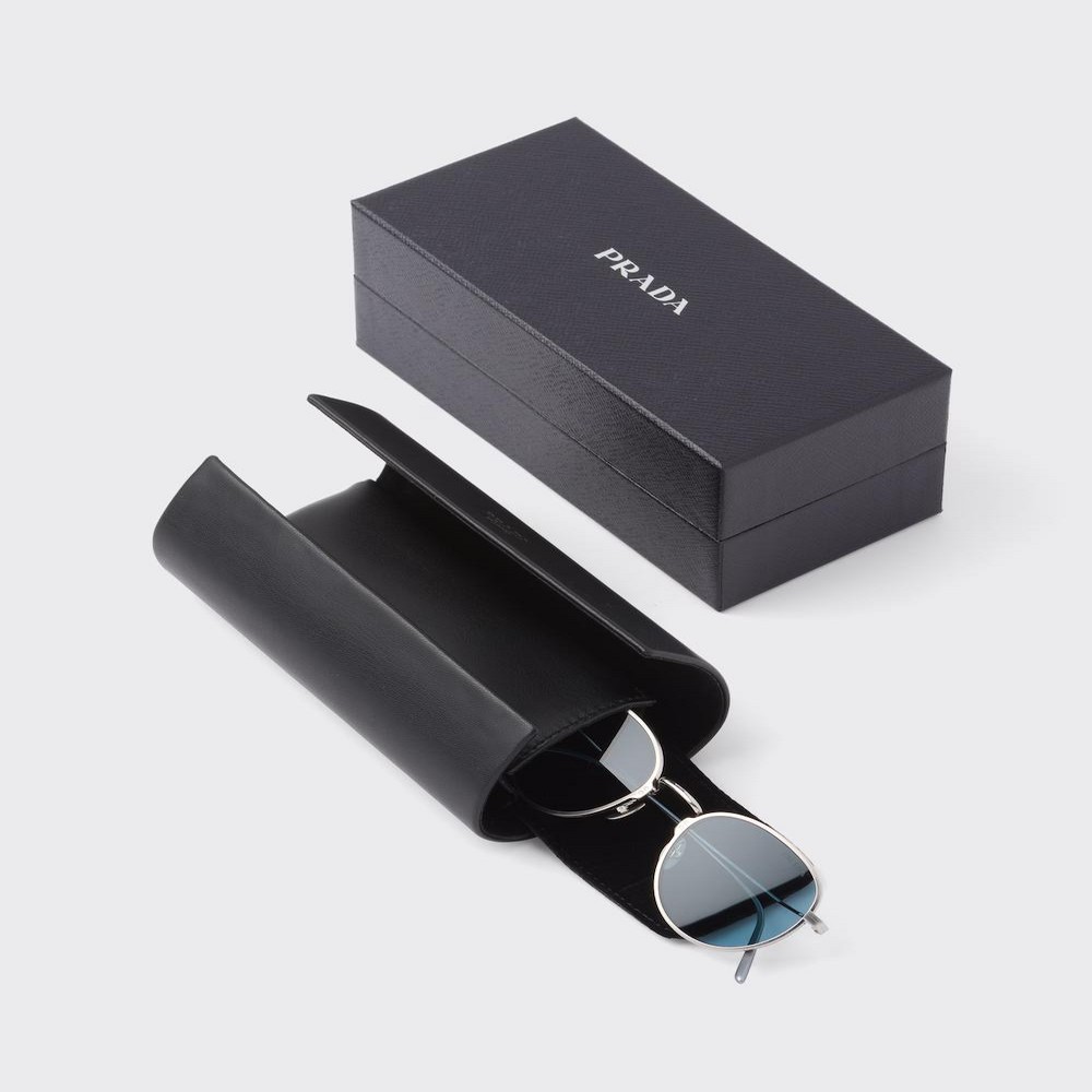 Kính Prada Made In Japan Sunglasses Nữ Xanh Dương