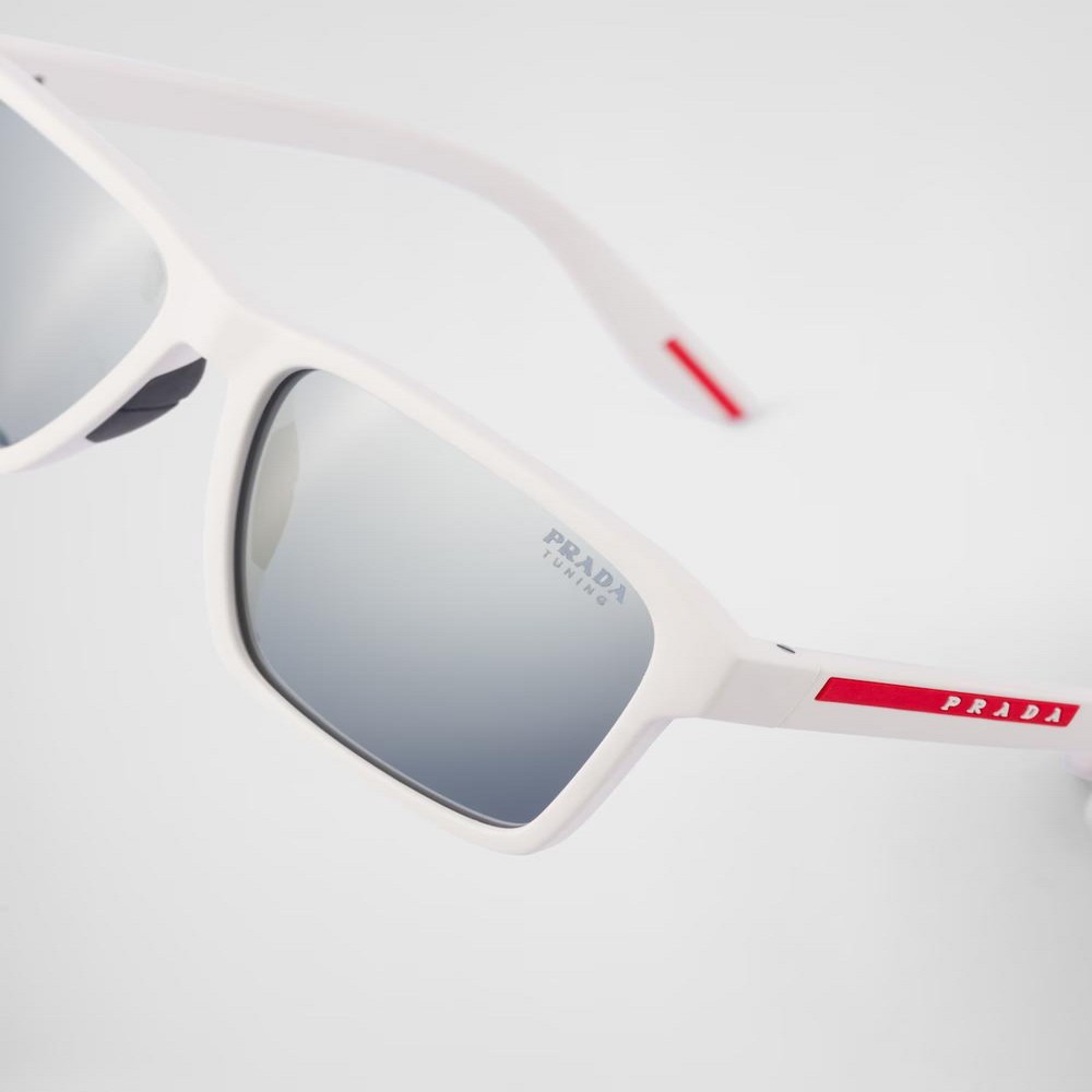 Kính Prada Prada Linea Rossa Sunglasses Nam Trắng