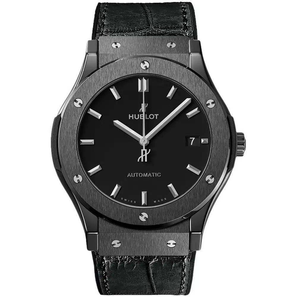 Đồng Hồ Hublot 511.Cm.1171.Lr Classic Fusion Automatic 45Mm Nam Đen