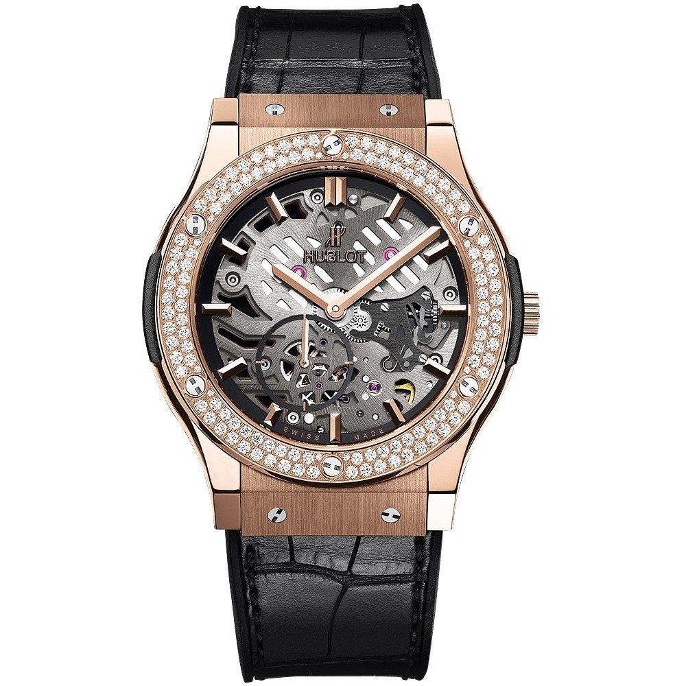 Đồng Hồ Hublot 515.Ox.0180.Lr.1104 Classic Fusion Classico Ultra Thin 45Mm Nam Đen