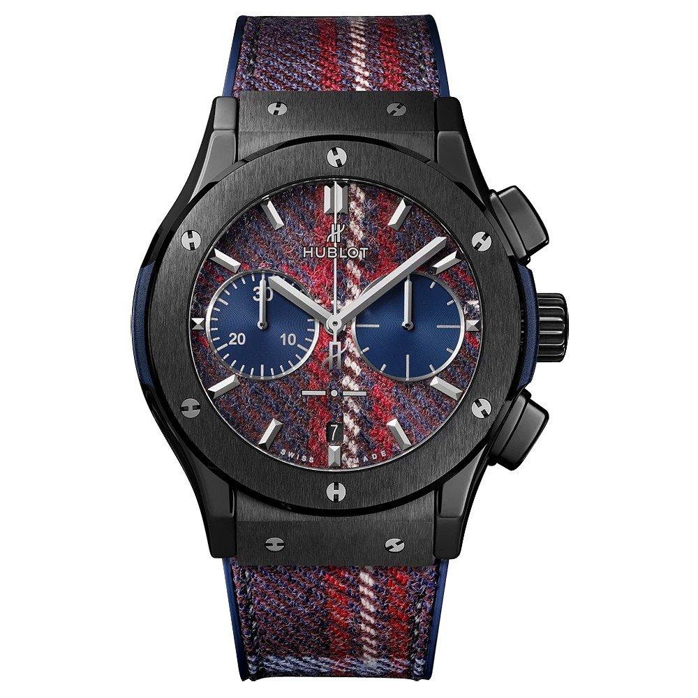 Đồng Hồ Hublot 521.Cm.2703.Nr.Iti17 Classic Fusion Chronograph 45Mm Nam Đen