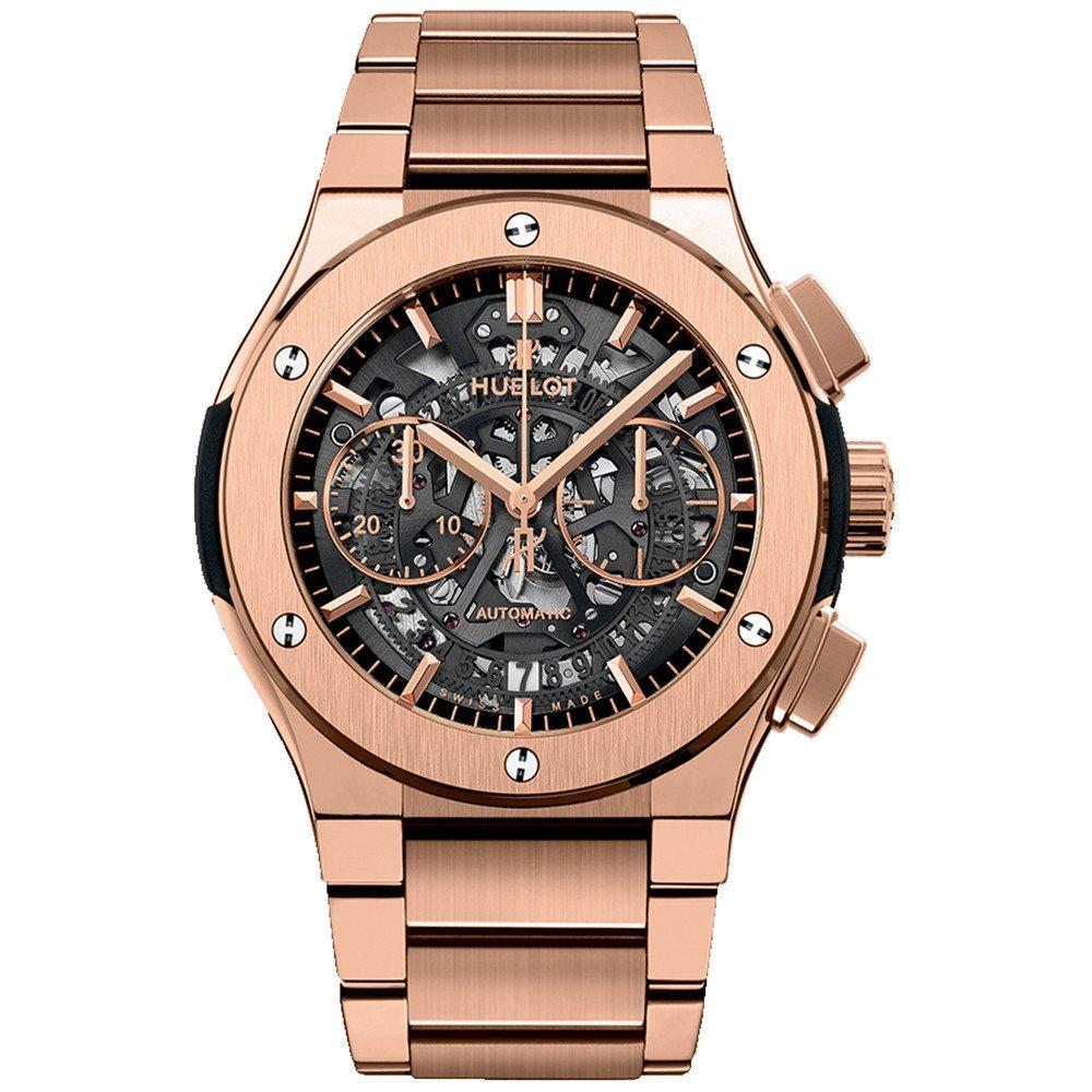 Đồng Hồ Hublot 528.Ox.0180.Ox Classic Fusion Aerofusion Chronograph 45Mm Nam Hồng