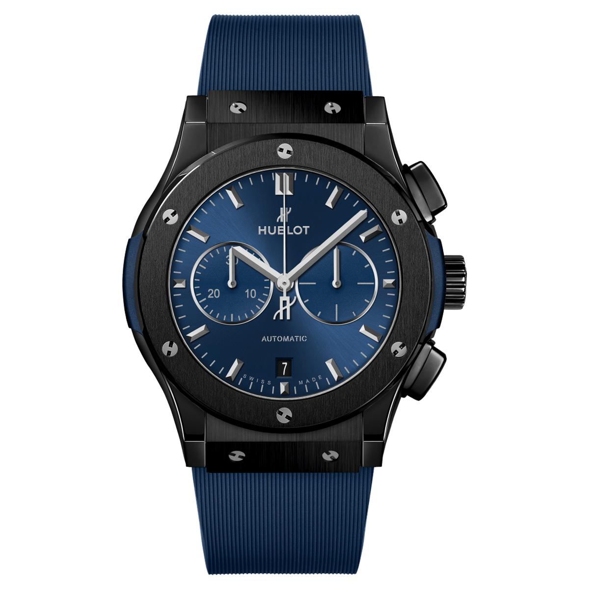 Đồng Hồ Hublot 541.Cm.7170.Rx Classic Fusion Chronograph 42Mm Nam Xanh Navy