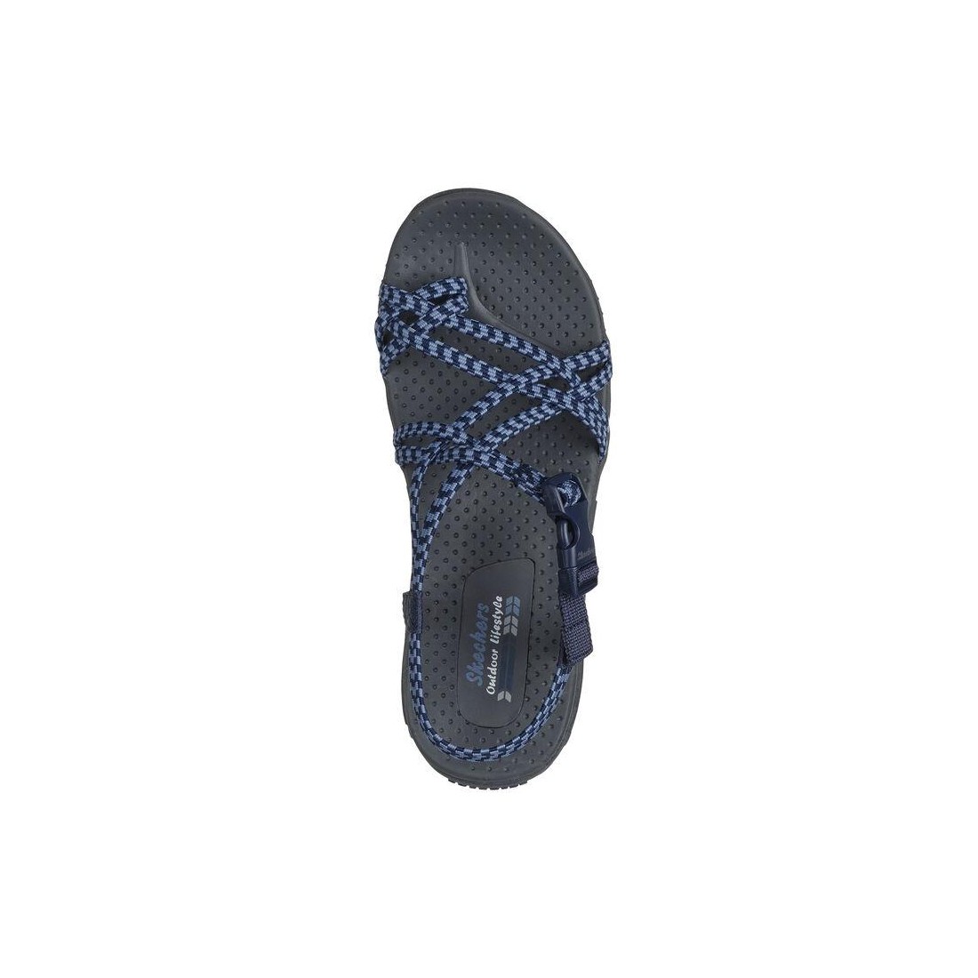 Dép Skechers Reggae - Perfect Duo Nữ Xanh Navy