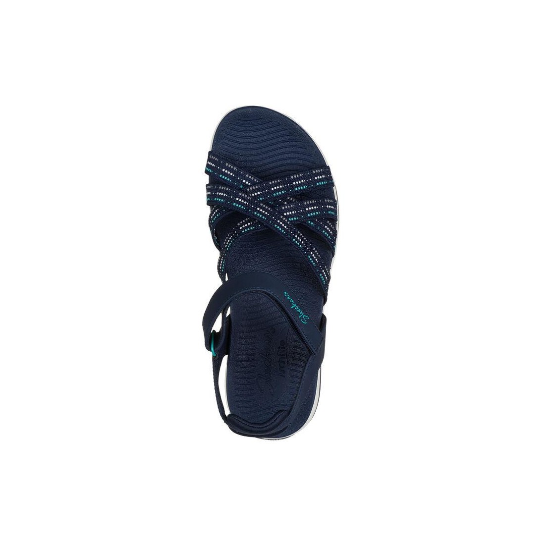 Dép Skechers Arch Fit Reggae Sport - Gotta Go Nữ Xanh Navy