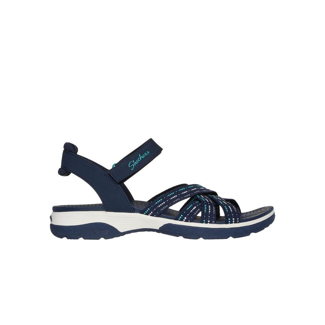 Dép Skechers Arch Fit Reggae Sport - Gotta Go Nữ Xanh Navy