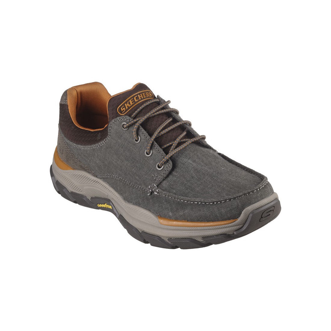 Giày Skechers Relaxed Fit: Respected - Loleto Nam Nâu