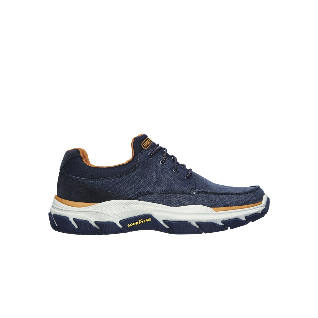 Giày Skechers Relaxed Fit: Respected - Loleto Nam Xanh Navy