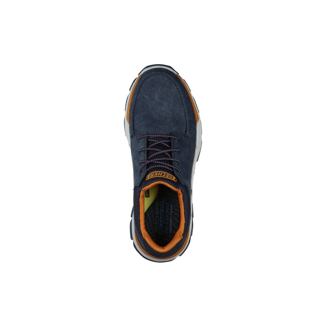 Giày Skechers Relaxed Fit: Respected - Loleto Nam Xanh Navy