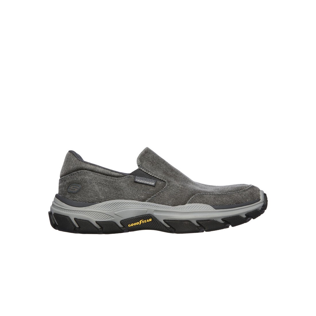 Giày Skechers Relaxed Fit: Respected - Fallston Nam Xám