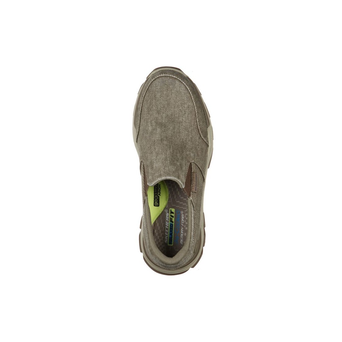 Giày Skechers Relaxed Fit: Respected - Fallston Nam Nâu