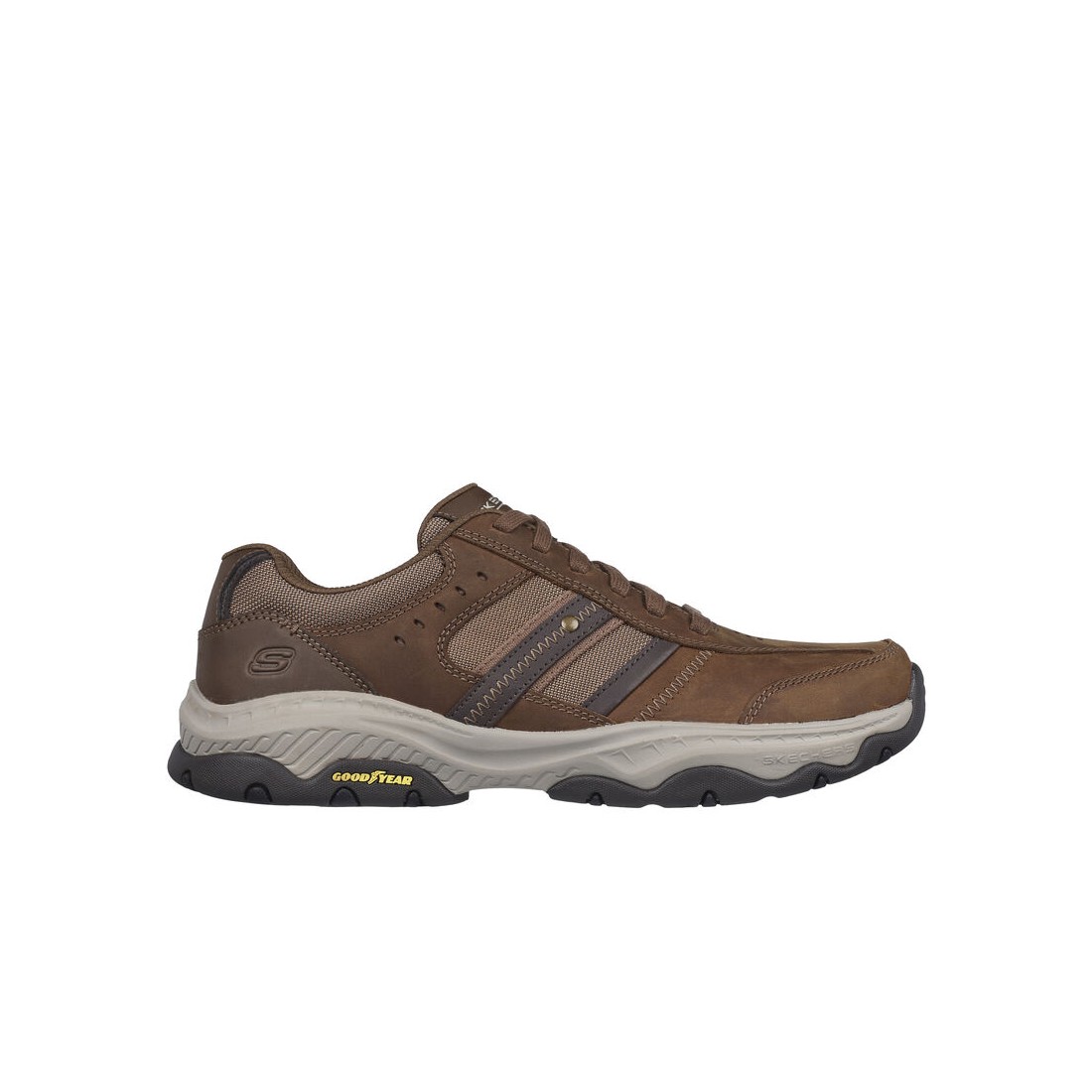 Giày Skechers Relaxed Fit: Craster - Archdale Nam Nâu