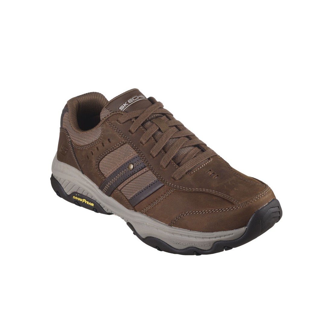 Giày Skechers Relaxed Fit: Craster - Archdale Nam Nâu