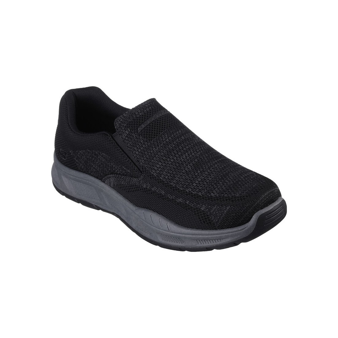 Giày Skechers Relaxed Fit: Cohagen - Knit Walk Nam Đen