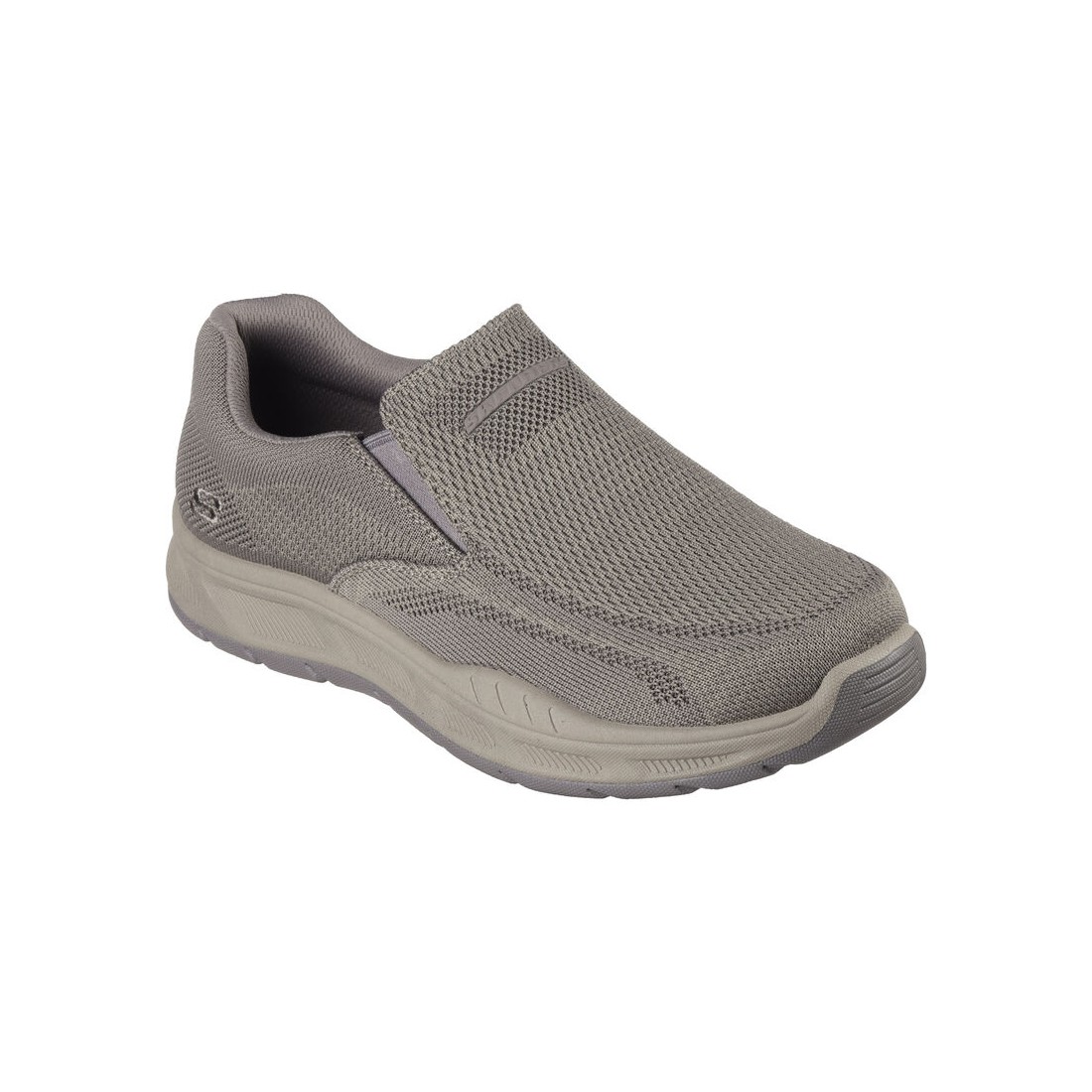 Giày Skechers Relaxed Fit: Cohagen - Knit Walk Nam Nâu