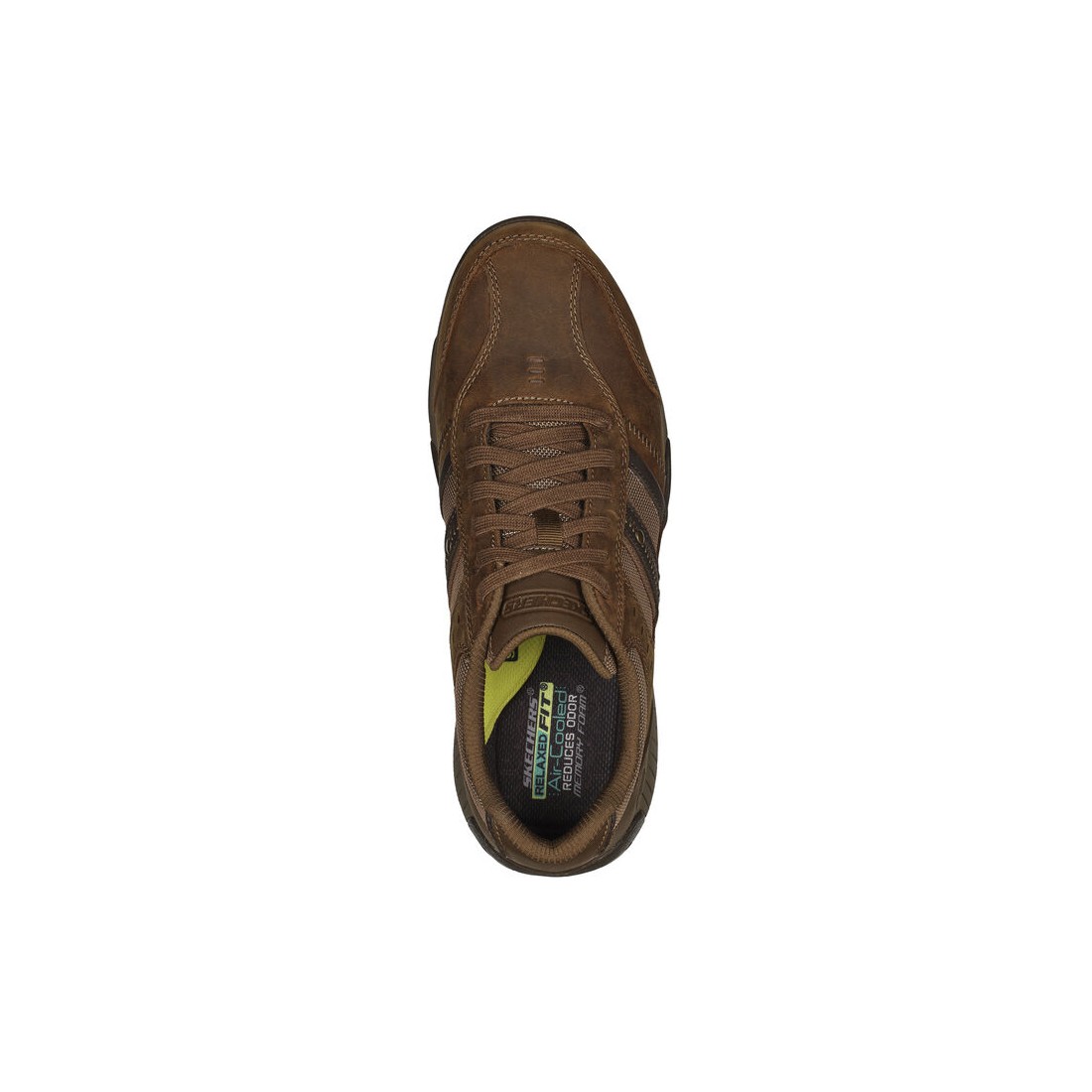 Giày Skechers Relaxed Fit: Metro - Tread Nam Nâu