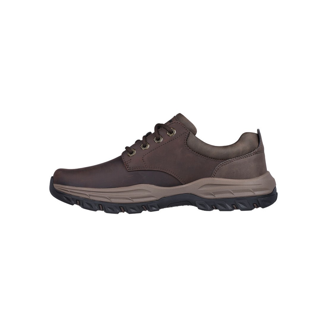 Giày Skechers Relaxed Fit: Knowlson - Leland Nam Nâu Đậm