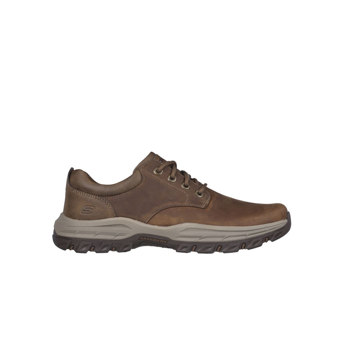 Giày Skechers Relaxed Fit: Knowlson - Leland Nam Nâu