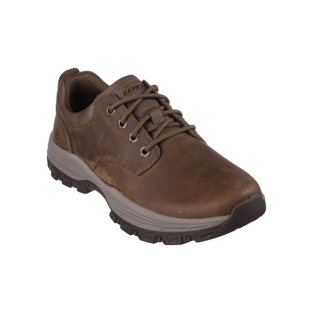 Giày Skechers Relaxed Fit: Knowlson - Leland Nam Nâu