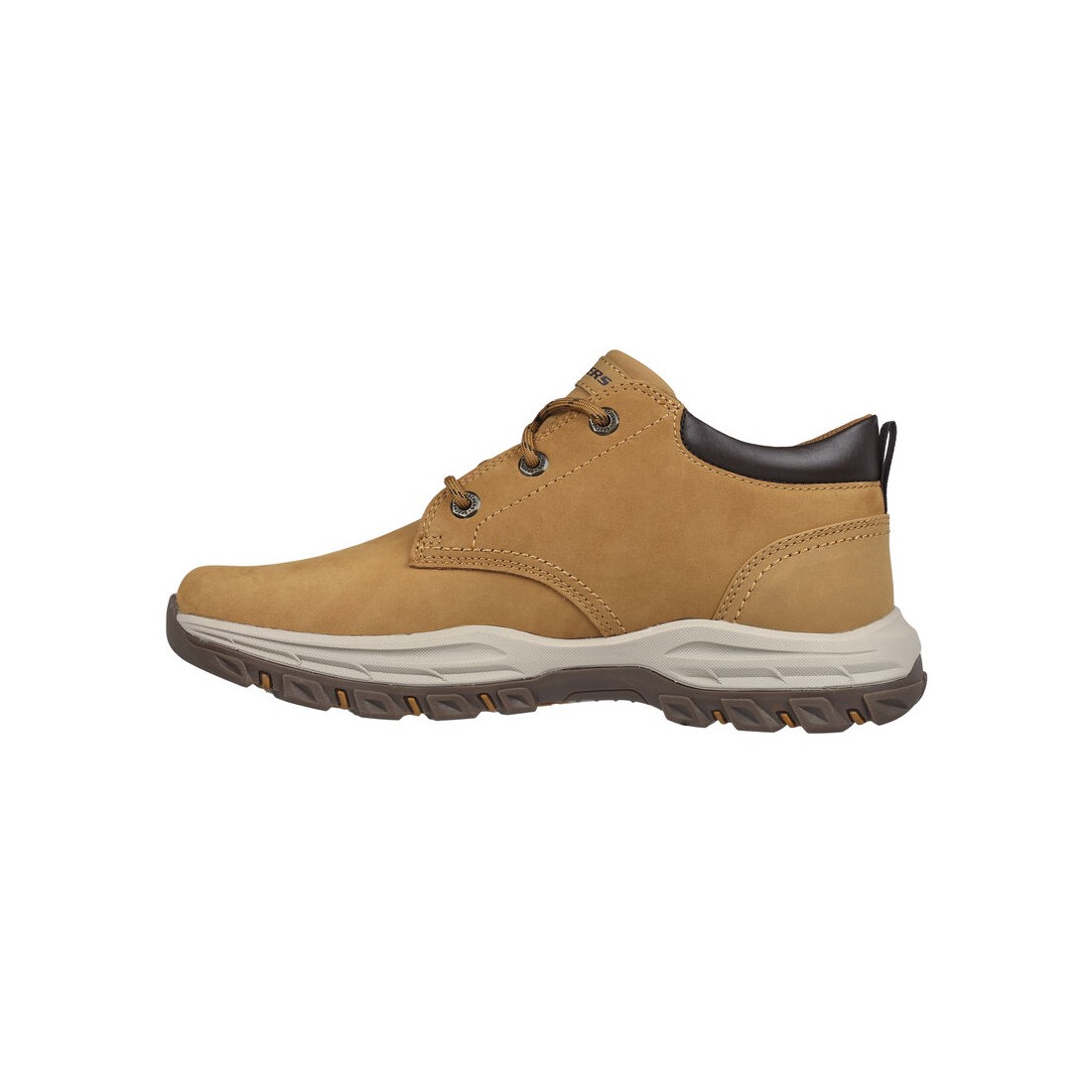 Giày Skechers Relaxed Fit: Knowlson - Ramhurst Nam Nâu Nhạt