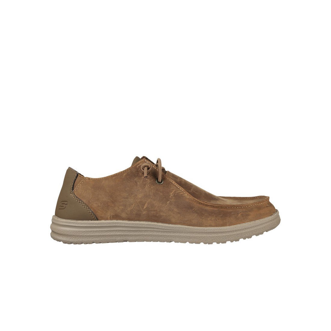 Giày Skechers Relaxed Fit: Melson - Ramilo Nam Nâu