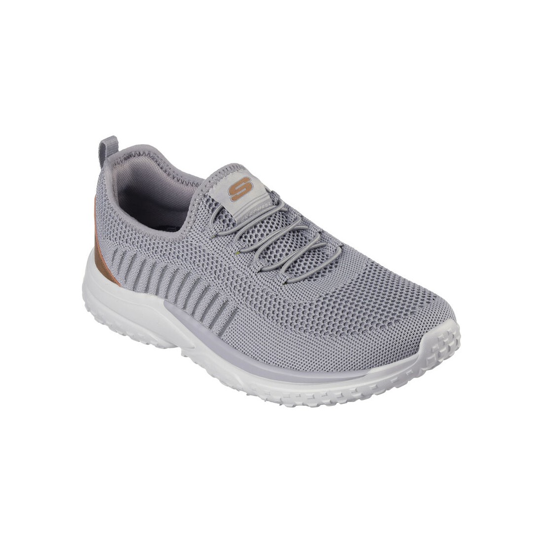 Giày Skechers Relaxed Fit: Solvano - Gaten Nam Xám