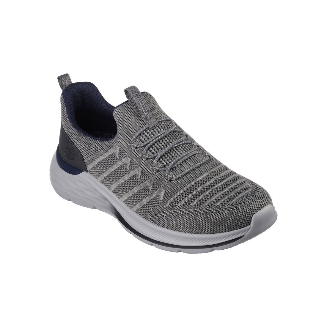 Giày Skechers Relaxed Fit: Garner - Crispin Nam Xám