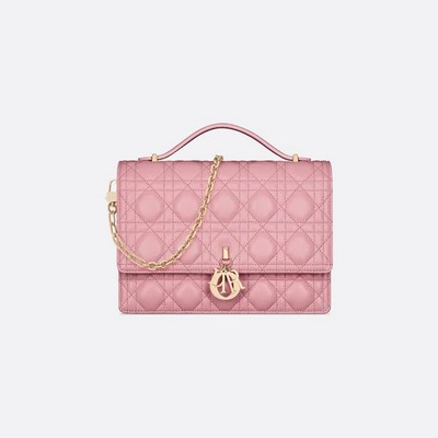 Túi Dior Miss Dior Top Handle Bag Nữ Hồng