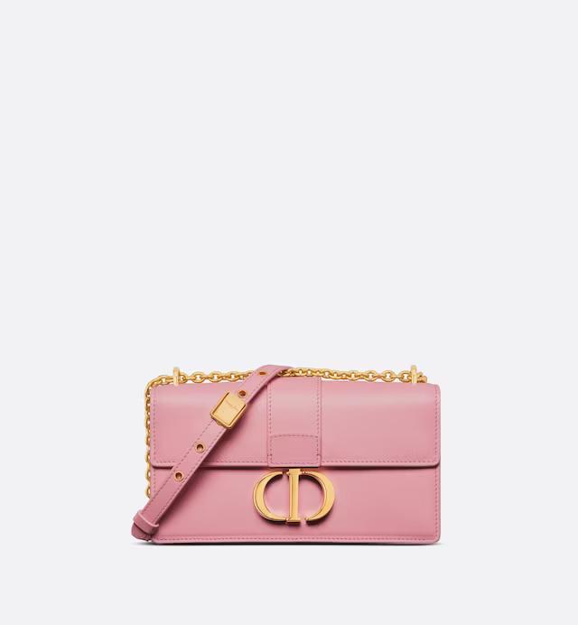 Túi Dior 30 Montaigne East-West Bag With Chain Melocoton Pink Calfskin