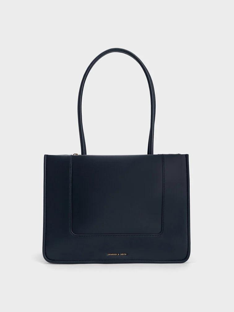 Túi Charles & Keith Daylla Nữ Xanh Navy