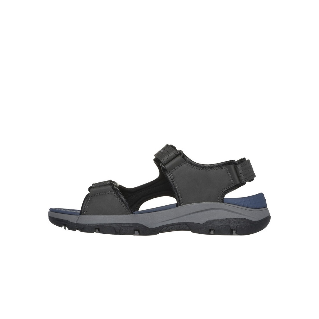 Dép Sandal Skechers Relaxed Fit: Tresmen - Garo Nam Xám