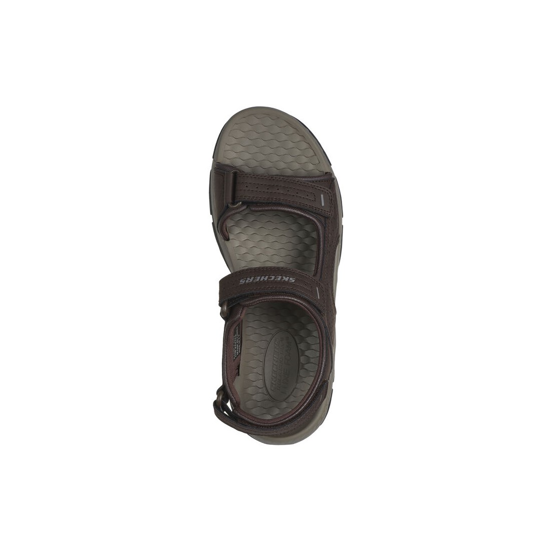 Dép Sandal Skechers Relaxed Fit: Tresmen - Garo Nam Nâu