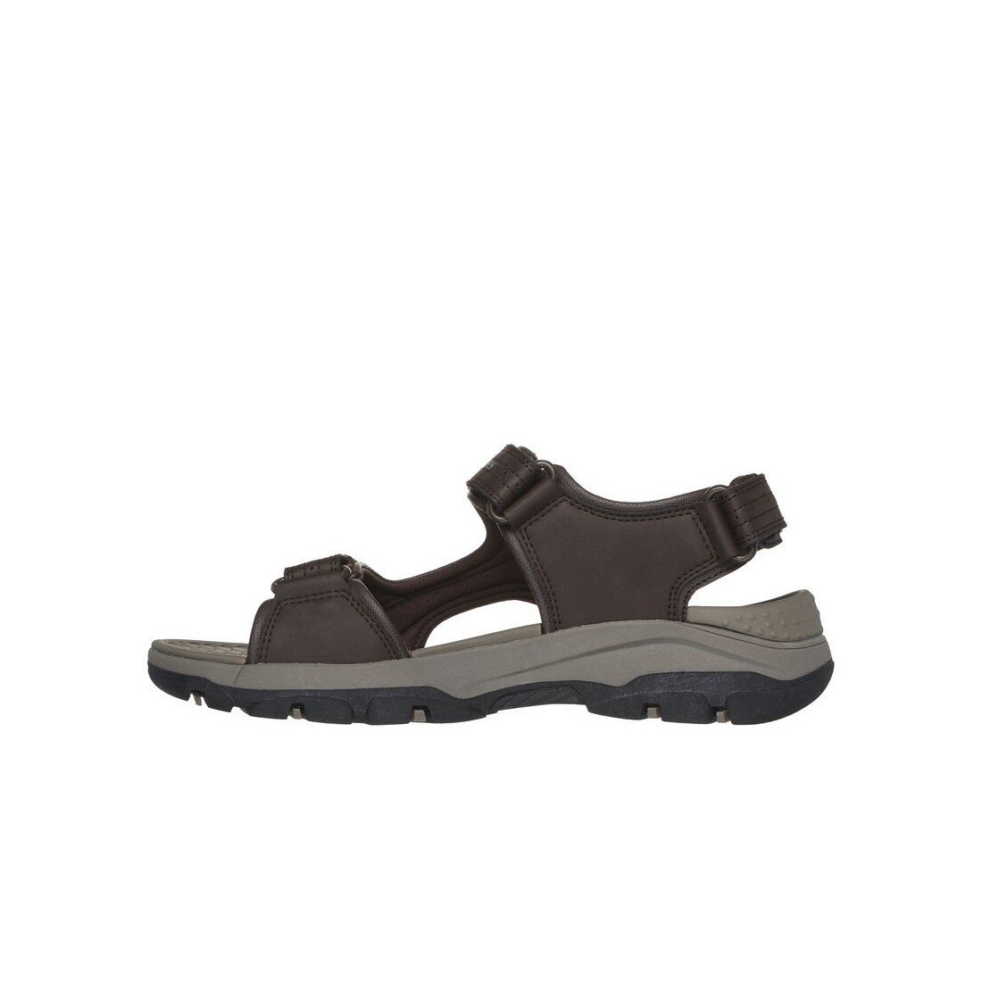 Dép Sandal Skechers Relaxed Fit: Tresmen - Garo Nam Nâu