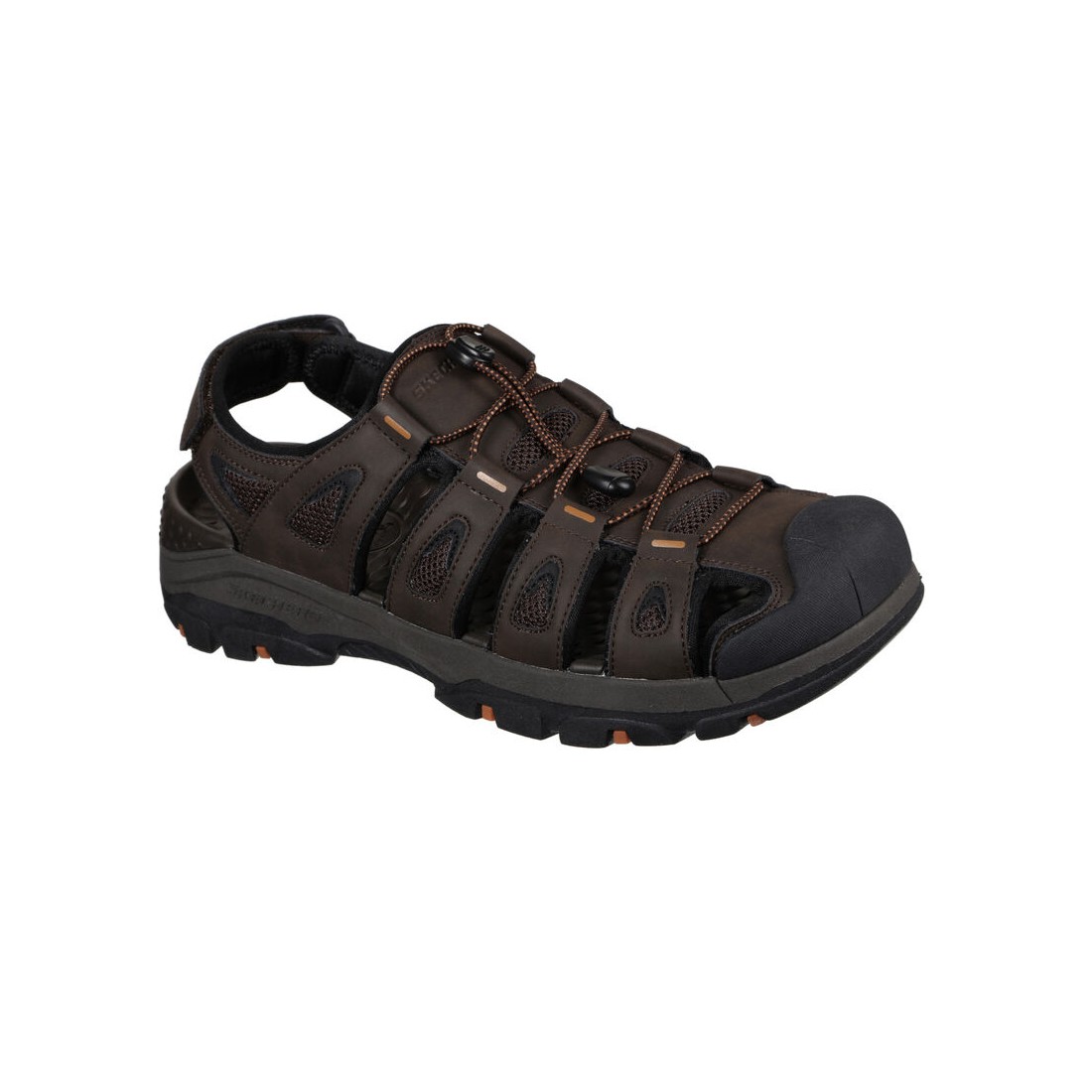 Dép Sandal Skechers Relaxed Fit: Tresmen - Outseen Nam Nâu