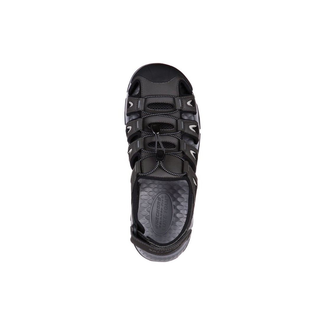 Dép Sandal Skechers Relaxed Fit: Tresmen - Outseen Nam Xám