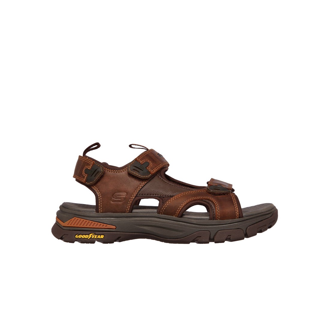 Dép Sandal Skechers Relaxed Fit: Ralcon - Satico Nam Nâu