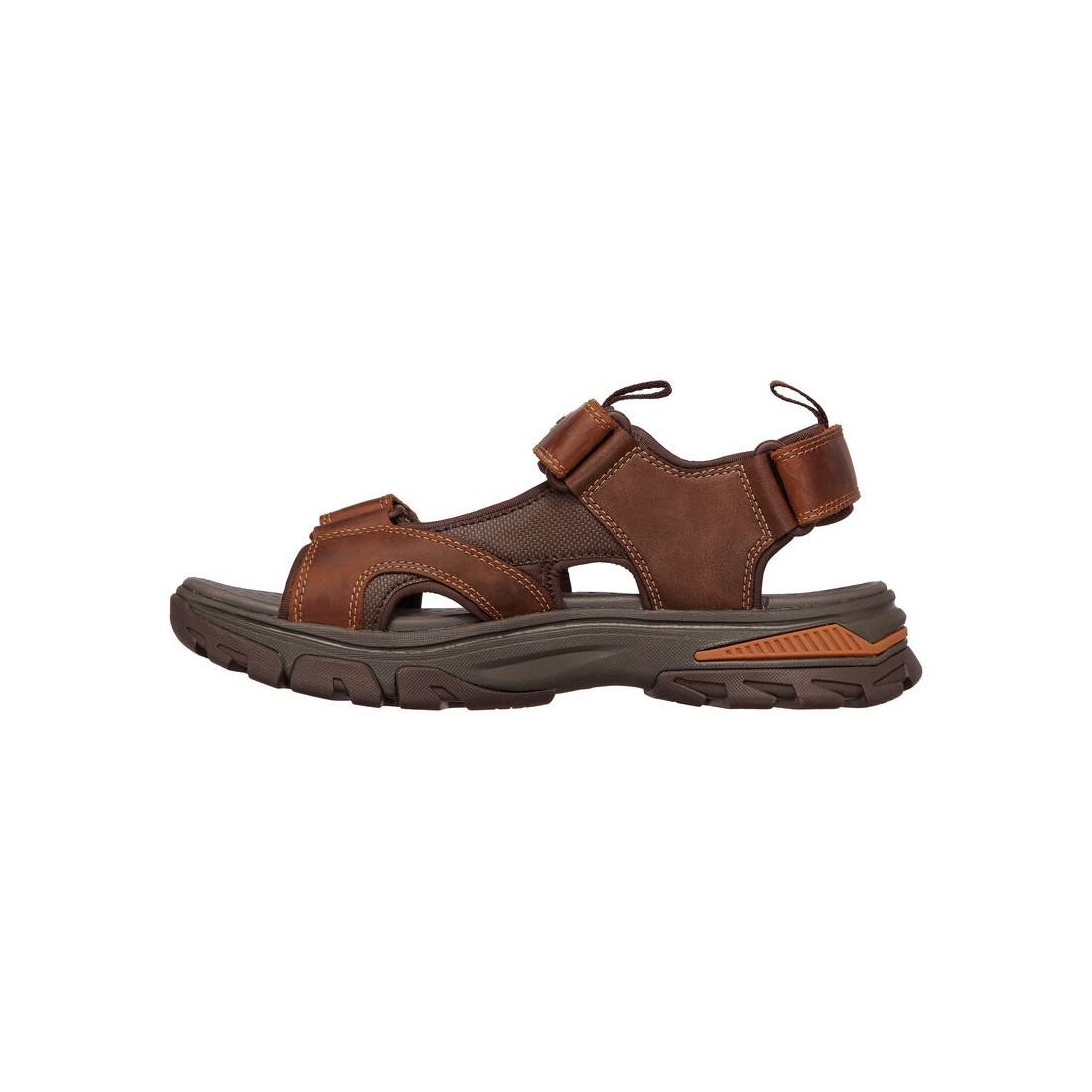 Dép Sandal Skechers Relaxed Fit: Ralcon - Satico Nam Nâu