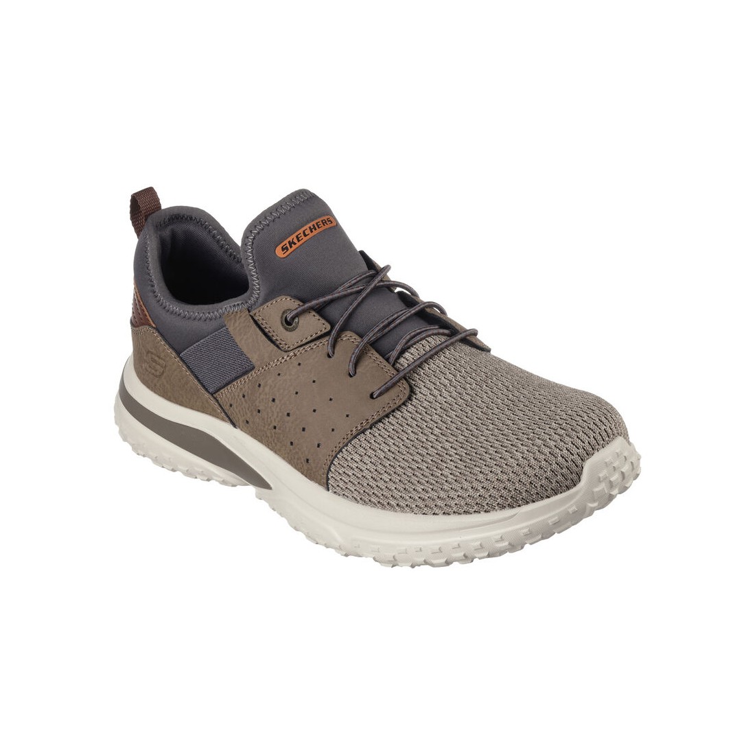 Giày Skechers Relaxed Fit: Solvano - Caspian Nam Nâu