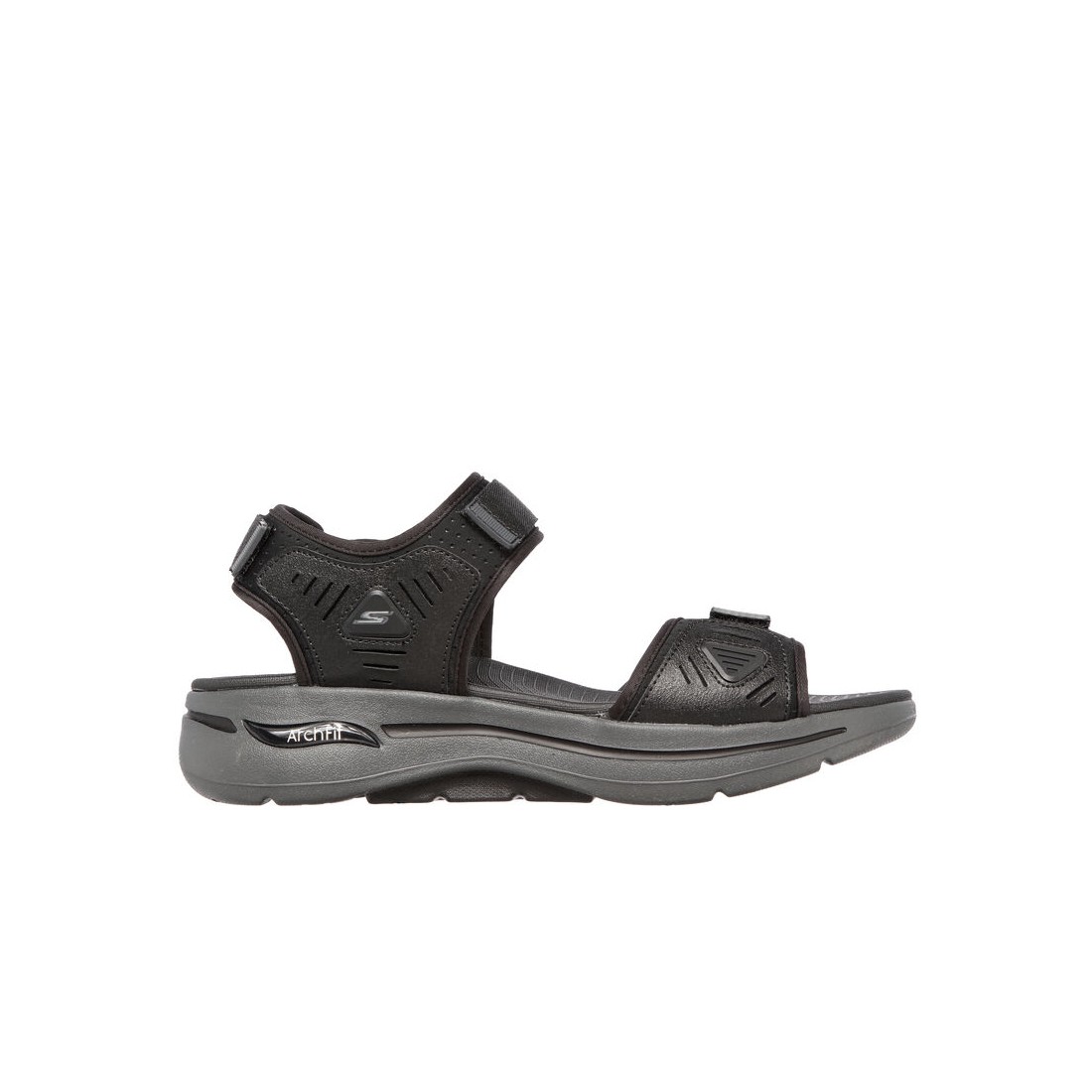 Dép Sandal Skechers Go Walk Arch Fit Sandal Nam Đen